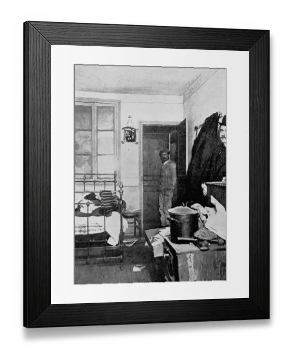 Framed Print : Room of Vincenzo Perugia, Thief of Mona Lisa Framed Print : Room of Vincenzo Perugia, Thief of Mona Lisa