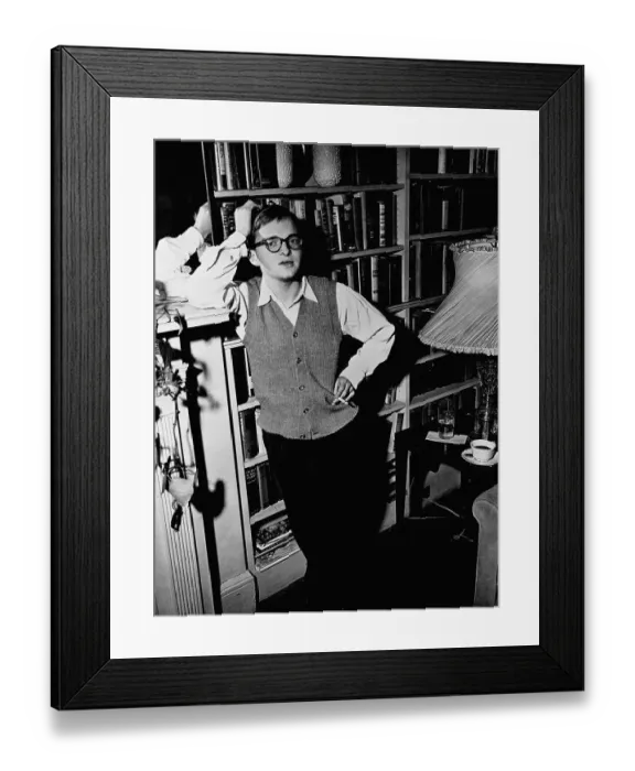 Framed Print : Portrait of Truman Capote Framed Print : Portrait of Truman Capote