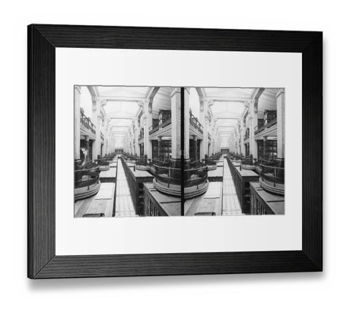 Framed Print : Inside the US Patent Office Framed Print : Inside the US Patent Office