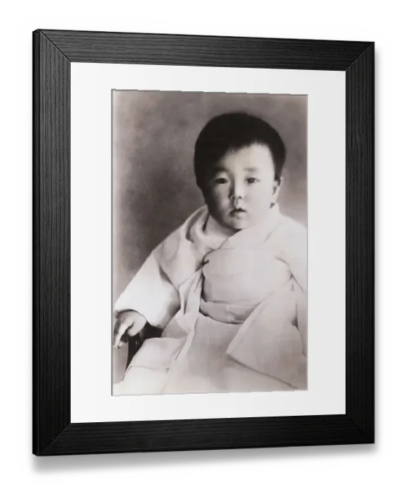 Framed Print : Prince Hirohito of Japan Framed Print : Prince Hirohito of Japan