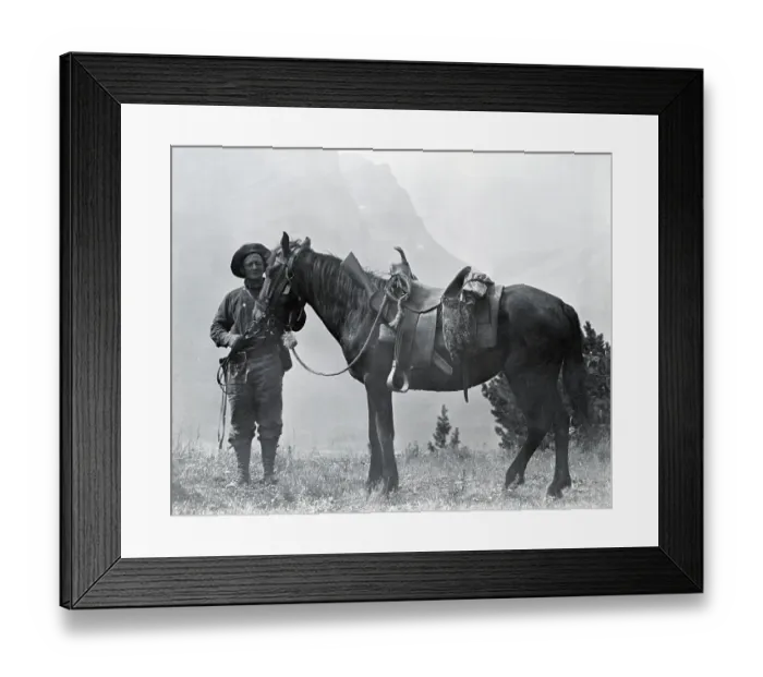Framed Print : Cowboy Forest Ranger Framed Print : Cowboy Forest Ranger