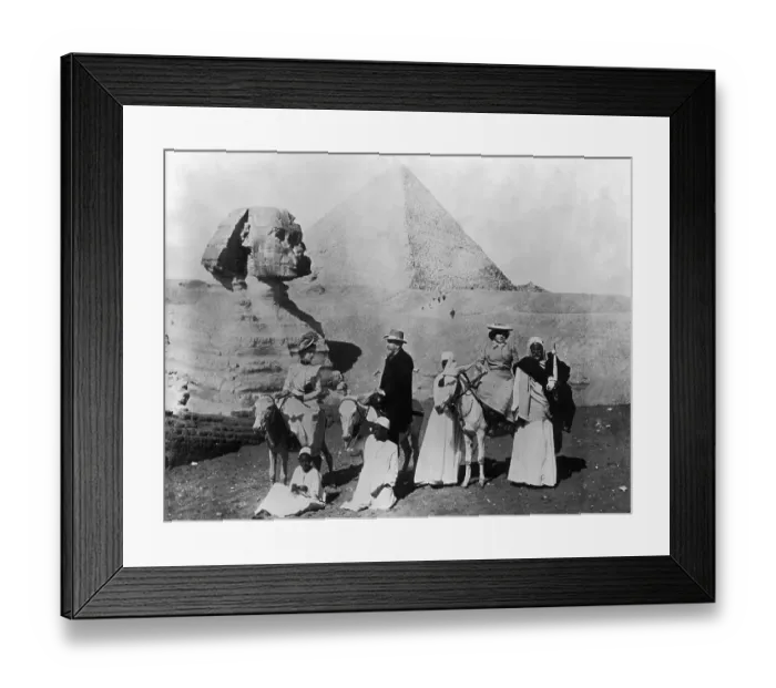 Framed Print : Anatole France with Madame de Caillavet Framed Print : Anatole France with Madame de Caillavet