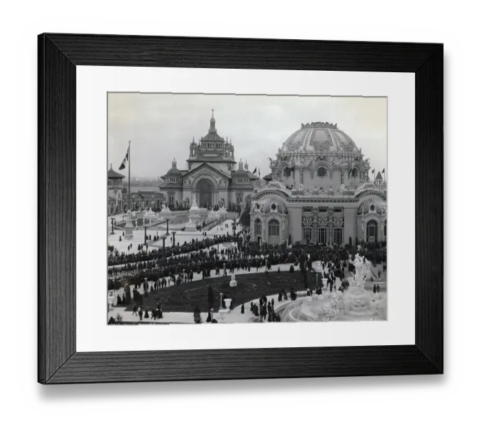 Framed Print : Horticulture Building and Temple of Music Framed Print : Horticulture Building and Temple of Music