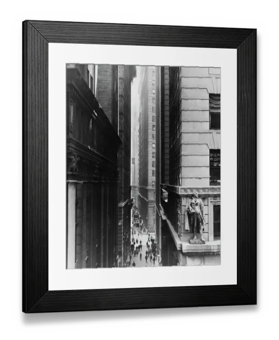 Framed Print : Exchange Place Framed Print : Exchange Place