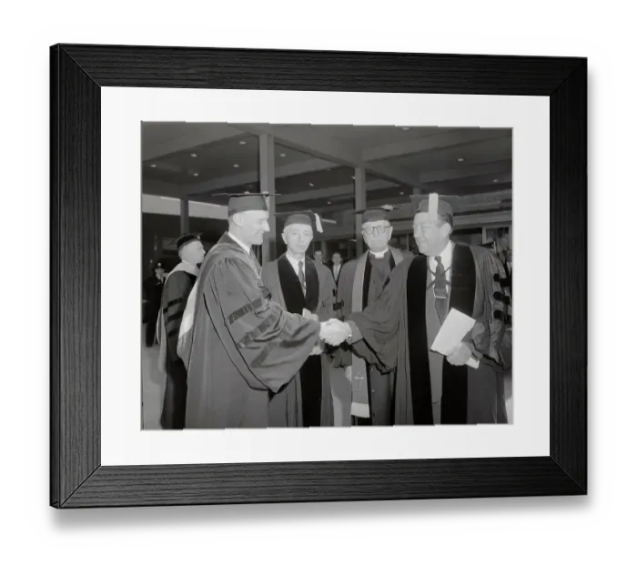 Framed Print : Hyman Rickover Receiving Award with Dignitaries Framed Print : Hyman Rickover Receiving Award with Dignitaries