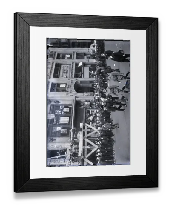 Framed Print : President Wilson Leading A Parade Framed Print : President Wilson Leading A Parade