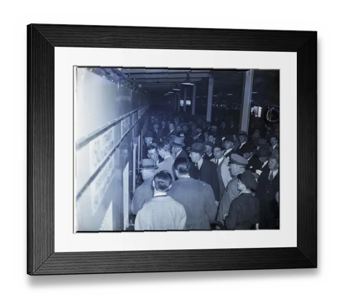 Framed Print : Parimutuel Windows At Jamacia Race Track Framed Print : Parimutuel Windows At Jamacia Race Track