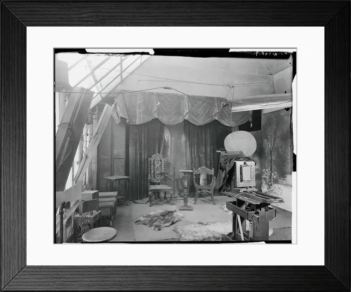 Framed Print : Interior of Early Studio