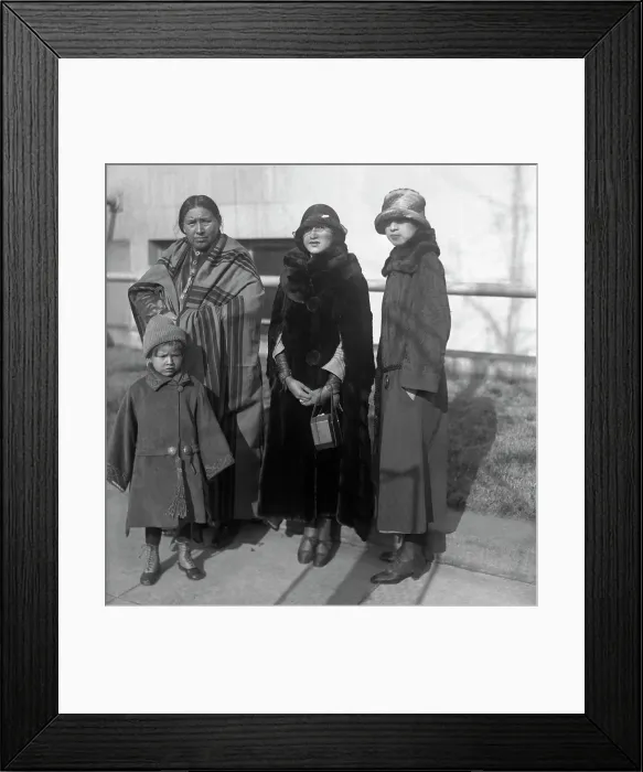Framed Print : Osage Indian Framed Print : Osage Indian