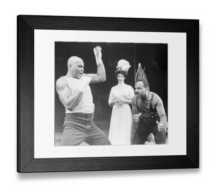 Framed Print : James Earl Jones with Others in Boxing Scene Framed Print : James Earl Jones with Others in Boxing Scene