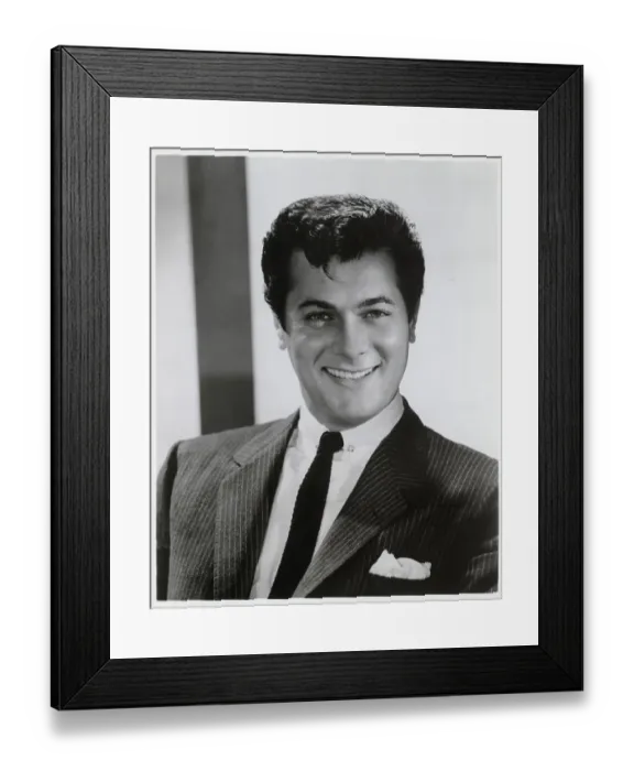 Framed Print : Tony Curtis Stars In Televised Play Framed Print : Tony Curtis Stars In Televised Play