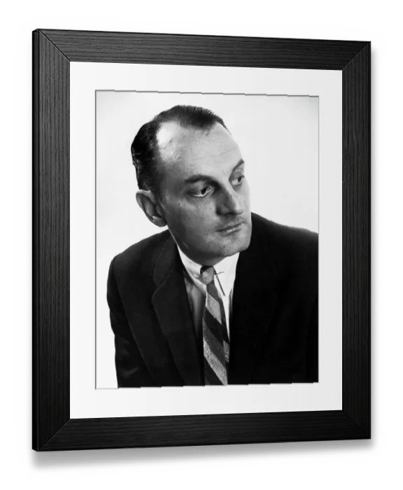 Framed Print : Louis Auchincloss, American Writer Framed Print : Louis Auchincloss, American Writer