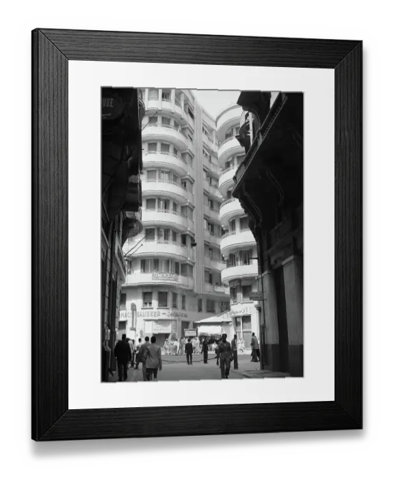 Framed Print : Modern Building On Sharia Boulak Framed Print : Modern Building On Sharia Boulak