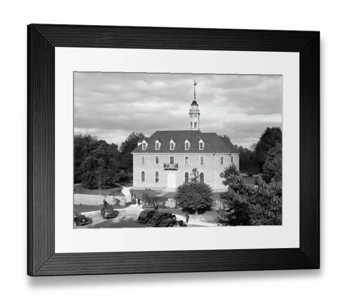Framed Print : Reconstruction Of Government Building