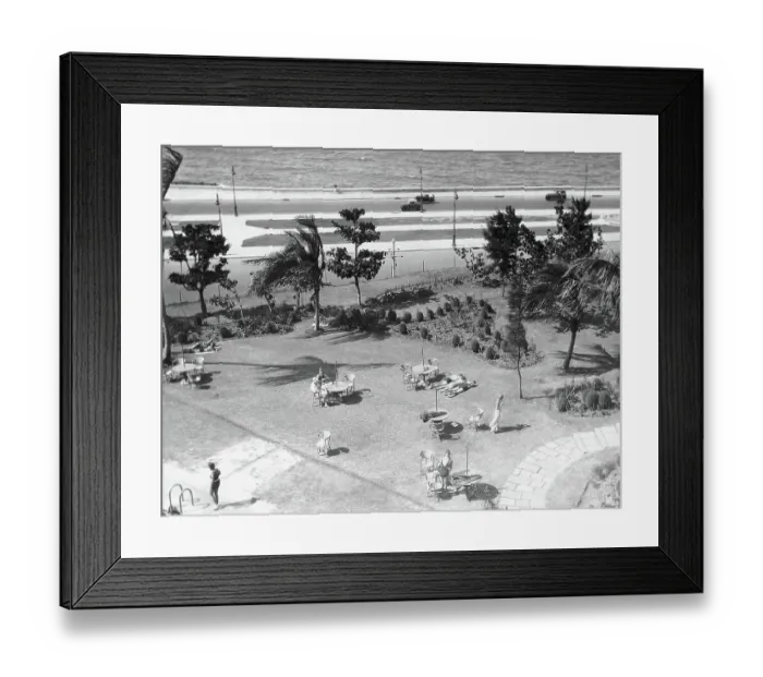 Framed Print : Havana'S Naional Hotel Pool Area Framed Print : Havana'S Naional Hotel Pool Area