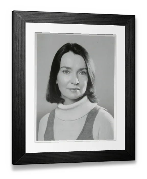 Framed Print : Portrait of Helen Gallagher Framed Print : Portrait of Helen Gallagher