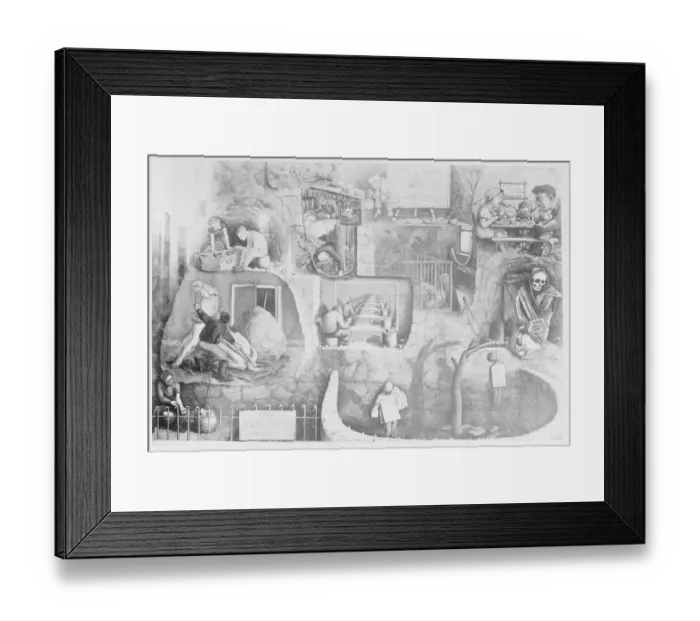 Framed Print : Abstract Type Painting Framed Print : Abstract Type Painting