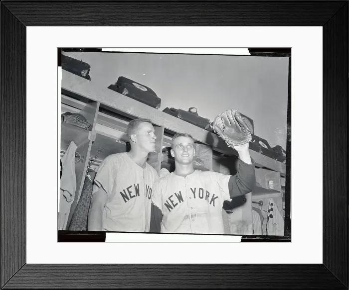 Framed Print : Tony Kubek with Roger Maris Framed Print : Tony Kubek with Roger Maris
