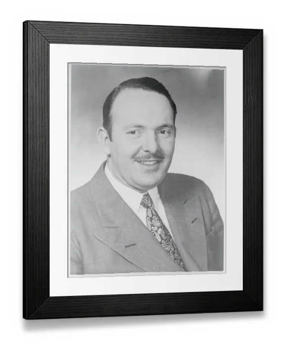 Framed Print : Portrait of Robert C. Ruark