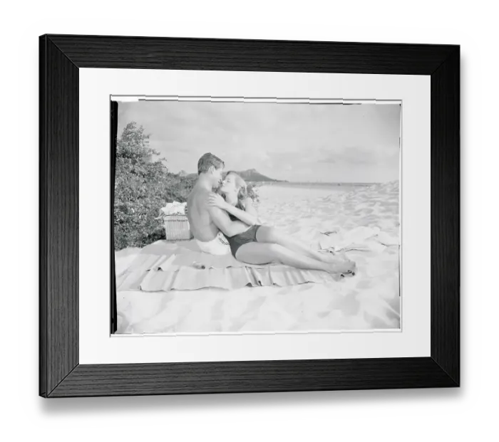 Framed Print : Jane Russell and Richard Egan Framed Print : Jane Russell and Richard Egan
