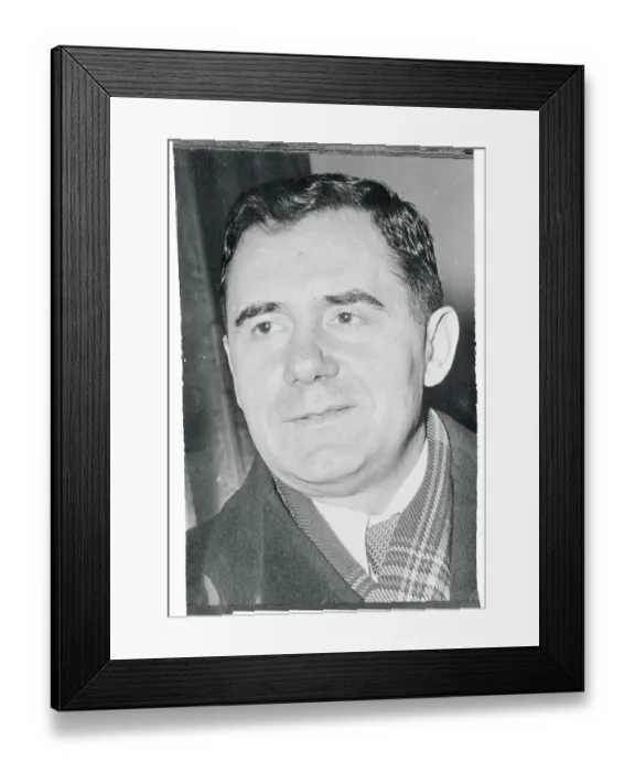 Framed Print : Portrait of Andrei Gromyko Framed Print : Portrait of Andrei Gromyko