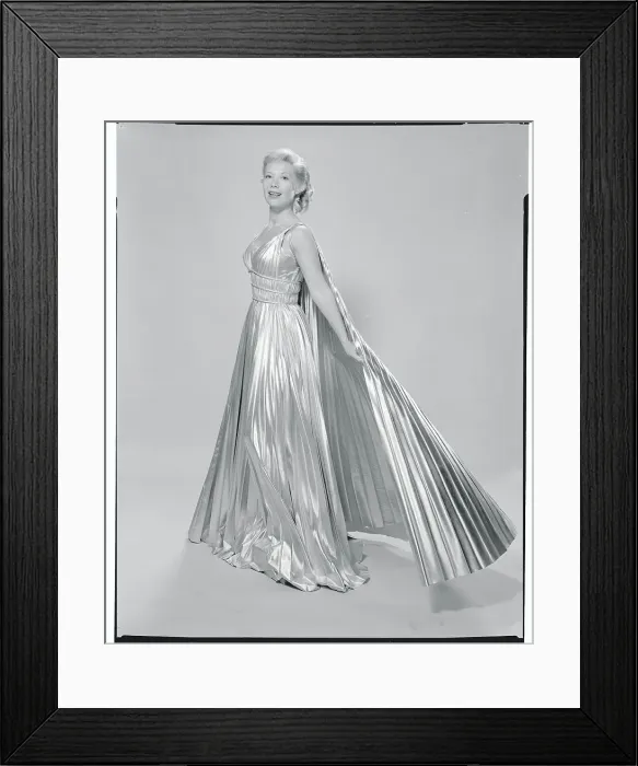 Framed Print : Dinah Shore Wearing Gown Framed Print : Dinah Shore Wearing Gown