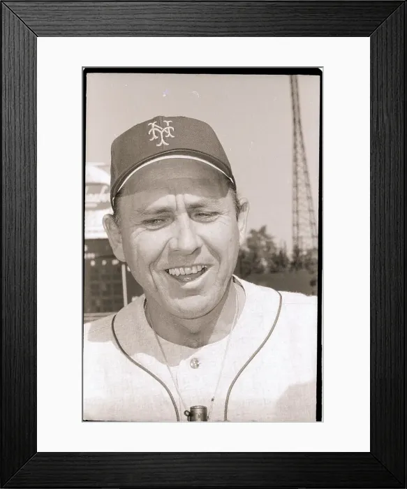 Framed Print : Portrait Of Brooklyn Dodger Gil Hodges Framed Print : Portrait Of Brooklyn Dodger Gil Hodges
