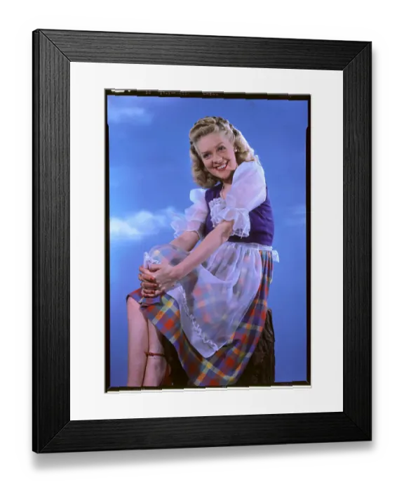Framed Print : Portrait of Actress Alice Faye Smiling Framed Print : Portrait of Actress Alice Faye Smiling