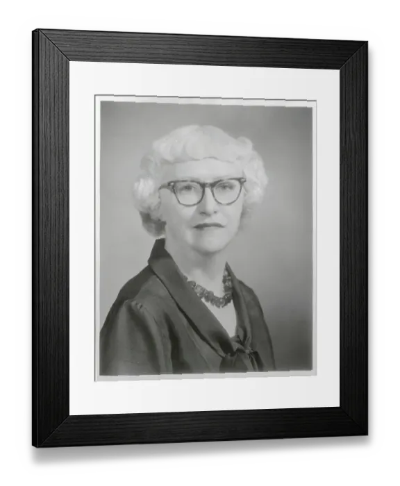 Framed Print : Mary L. Peterman Winning Award for Cancer Research Framed Print : Mary L. Peterman Winning Award for Cancer Research
