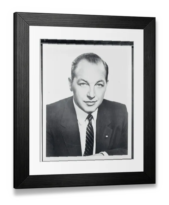 Framed Print : Portrait of Robert Sarnoff Framed Print : Portrait of Robert Sarnoff