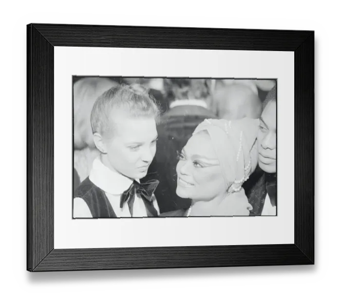Framed Print : Eartha Kitt with Daughter Kitt McDonald Framed Print : Eartha Kitt with Daughter Kitt McDonald