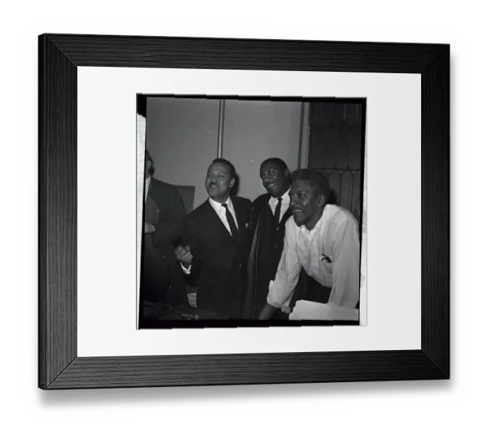 Framed Print : Church Meeting on Boycotts Framed Print : Church Meeting on Boycotts