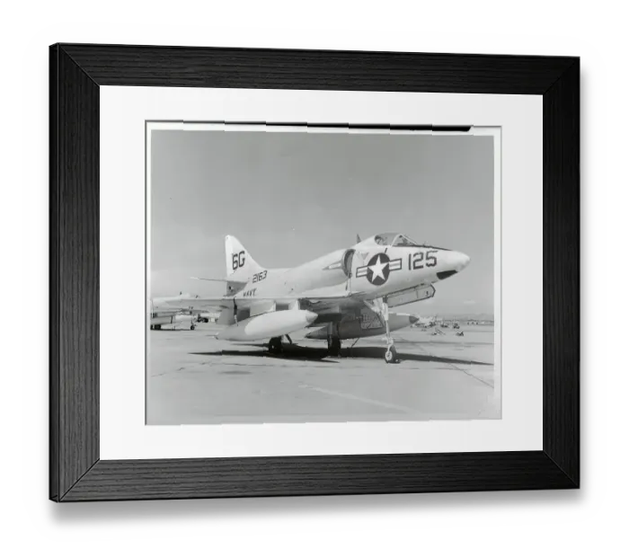 Framed Print : Military Airplane on Runway Framed Print : Military Airplane on Runway