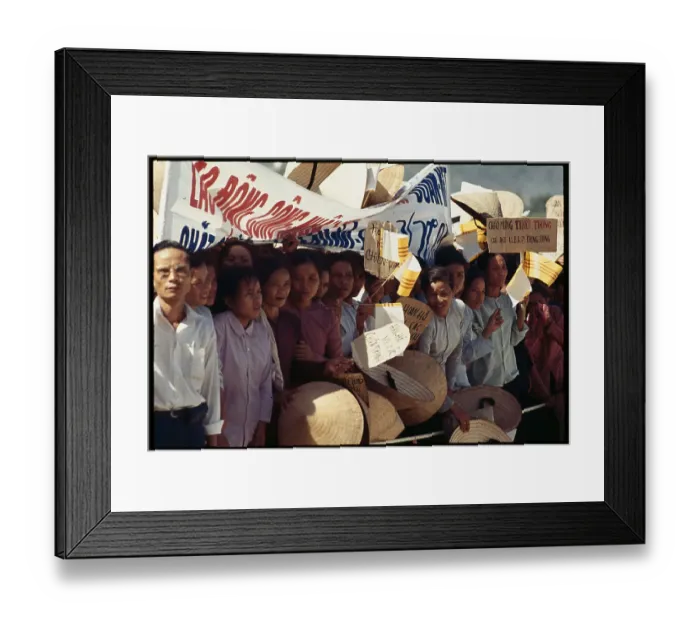 Framed Print : Nguyen Cao Ky During Vice Presidency Run Framed Print : Nguyen Cao Ky During Vice Presidency Run