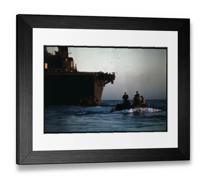 Framed Print : Marines Coming Ashore in South Vietnam Framed Print : Marines Coming Ashore in South Vietnam