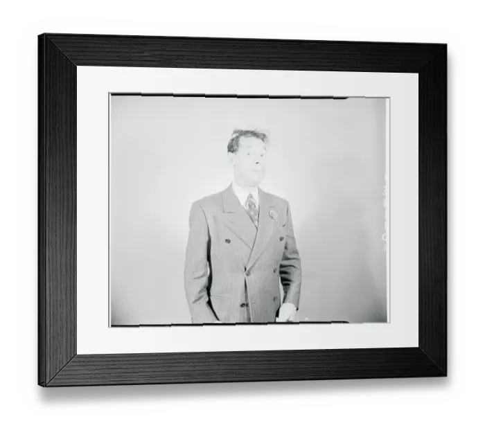 Framed Print : Portrait of Joe E. Lewis Framed Print : Portrait of Joe E. Lewis