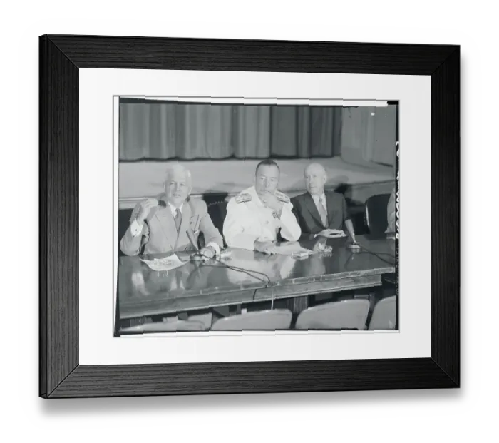 Framed Print : Charles E. Wilson and Arthur W. Radford Framed Print : Charles E. Wilson and Arthur W. Radford