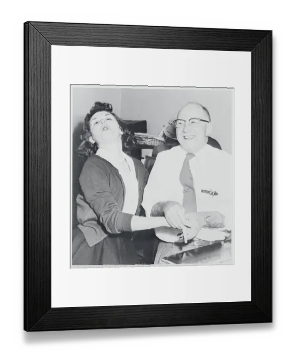 Framed Print : Ruby Alene Roberts Sticking her Tongue Out Framed Print : Ruby Alene Roberts Sticking her Tongue Out