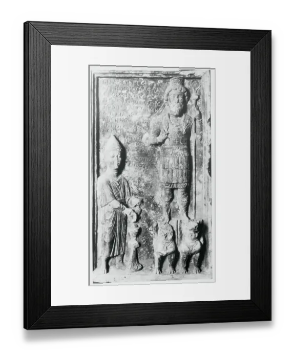 Framed Print : Early Christian Sculpture Framed Print : Early Christian Sculpture