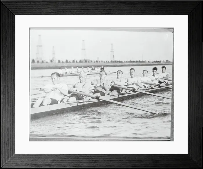 Framed Print : UCLA Rowing Team Framed Print : UCLA Rowing Team