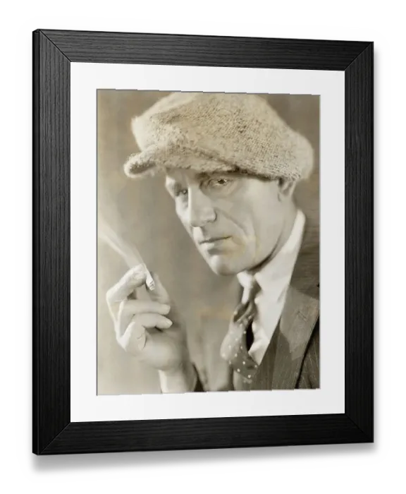 Framed Print : Portrait Of Actor Lon Chaney Framed Print : Portrait Of Actor Lon Chaney