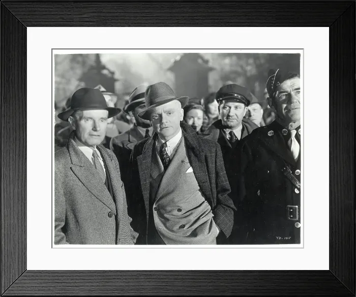 Framed Print : Actor James Cagney In A Movie Scene Framed Print : Actor James Cagney In A Movie Scene