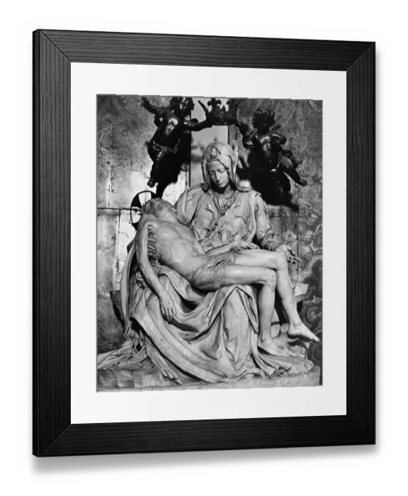 Framed Print : Pieta by Michelangelo Framed Print : Pieta by Michelangelo