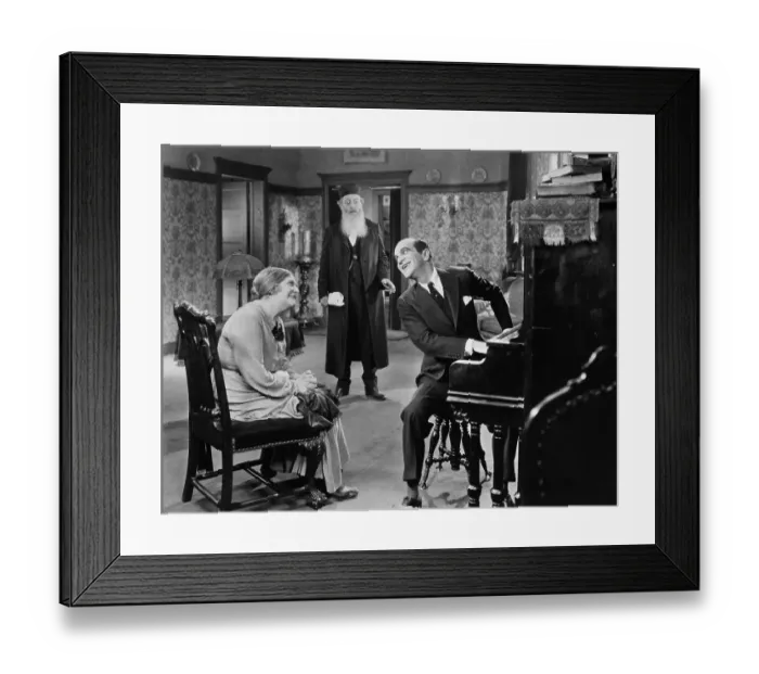 Framed Print : Movie Still Featuring Actor Al Jolson Framed Print : Movie Still Featuring Actor Al Jolson