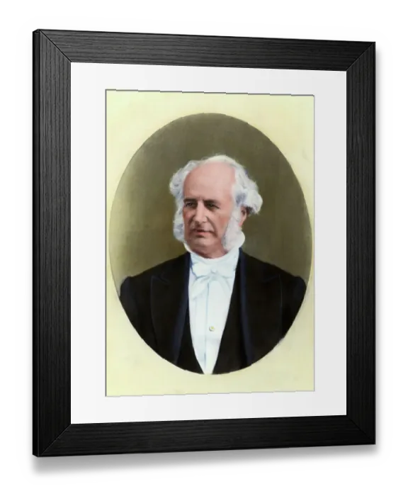Framed Print : Painting Of Cornelius Vanderbilt Framed Print : Painting Of Cornelius Vanderbilt