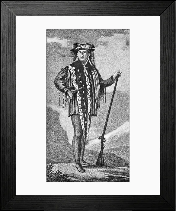 Framed Print : Full-Length Portrait of Meriwether Lewis Framed Print : Full-Length Portrait of Meriwether Lewis