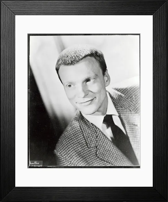Framed Print : Headshoulders Photo Of Gerry Mulligan Framed Print : Headshoulders Photo Of Gerry Mulligan