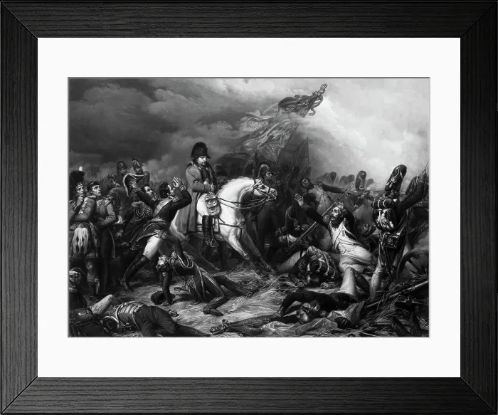 Framed Print : The Battle Of Waterloo Framed Print : The Battle Of Waterloo