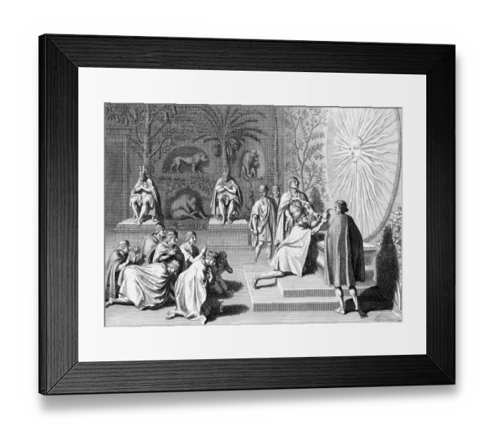 Framed Print : Incas Consecrating Their Offerings to the Sun by Bernard Picart Framed Print : Incas Consecrating Their Offerings to the Sun by Bernard Picart