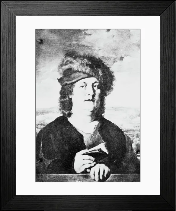 Framed Print : Portrait Of Swiss Physician Paracelsus Framed Print : Portrait Of Swiss Physician Paracelsus